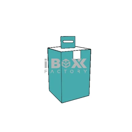 Box with Hanging and Locking