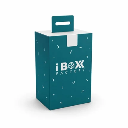 Box with Hanging and Locking Tab