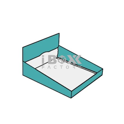 Double Wall Display Lid Top