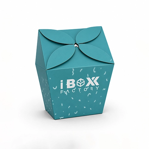 Flower Shaped Top Closure Boxes