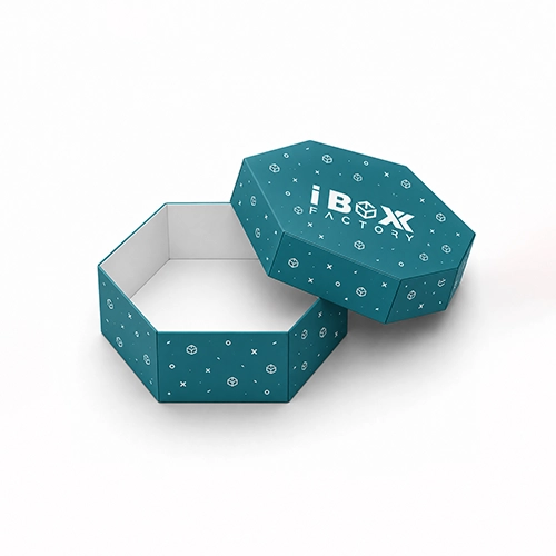 Custom Hexagon Two Piece Boxes