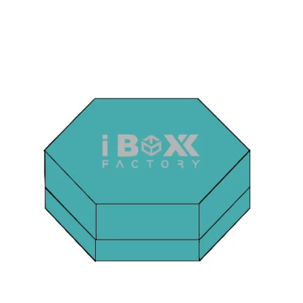 Hexagon Two Piece Box