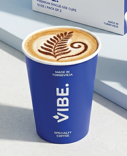 Custom printed 16 oz coffee cups