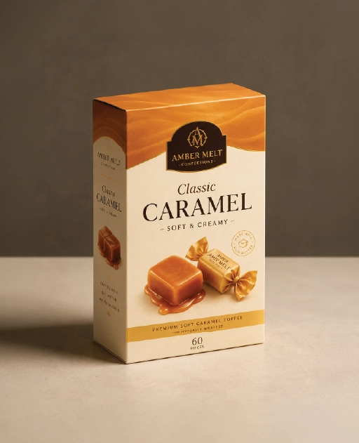 Custom Caramel Boxes