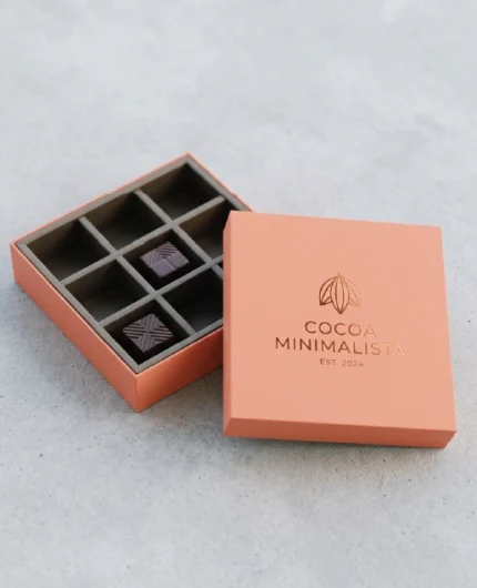 Custom Chocolate Cavity Boxes
