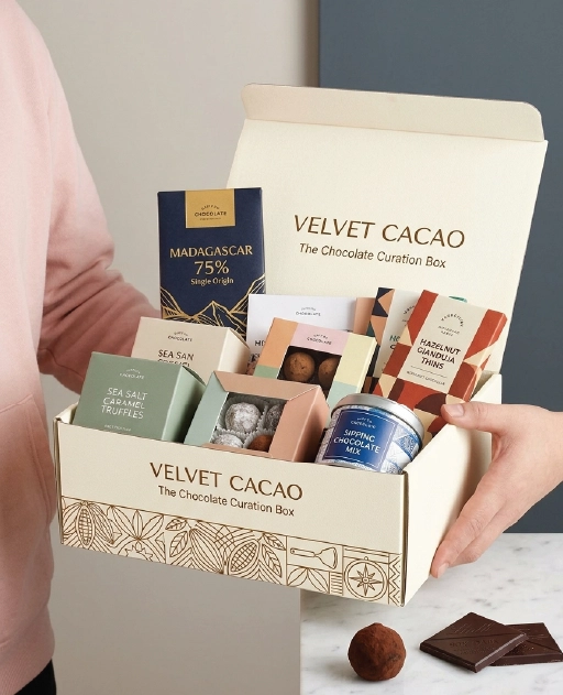 Custom Printed chocolate subscription boxes
