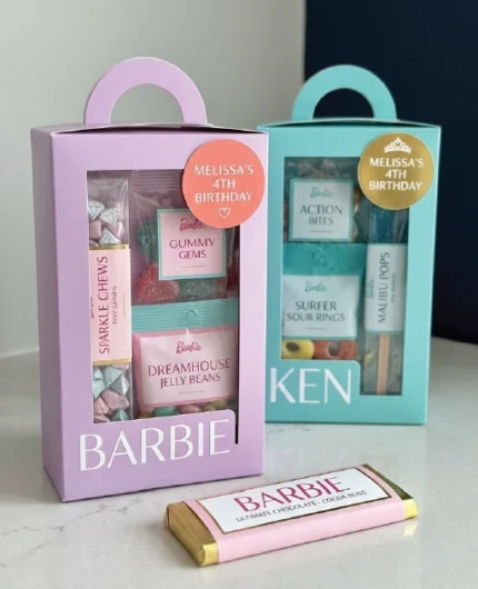 Custom Barbie Candy Boxes