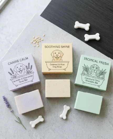 Custom Dog Soap Boxes