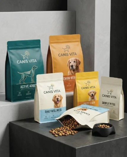 Custom Dog Food Packaging Boxes