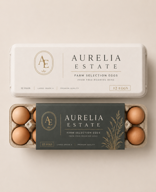 Custom Egg Carton Labels
