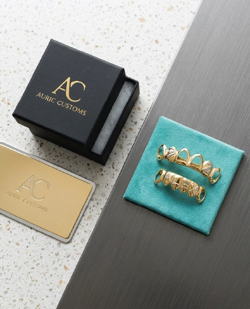Custom Gold Teeth Grillz Boxes