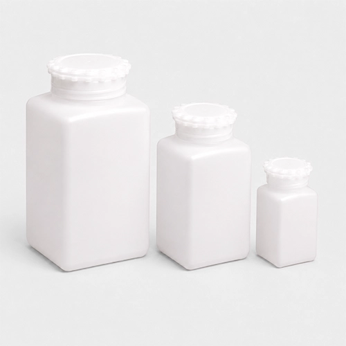 Custom HDPE Square Jars