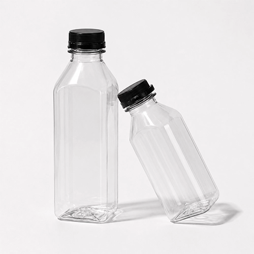 Custom PET Square Bottles