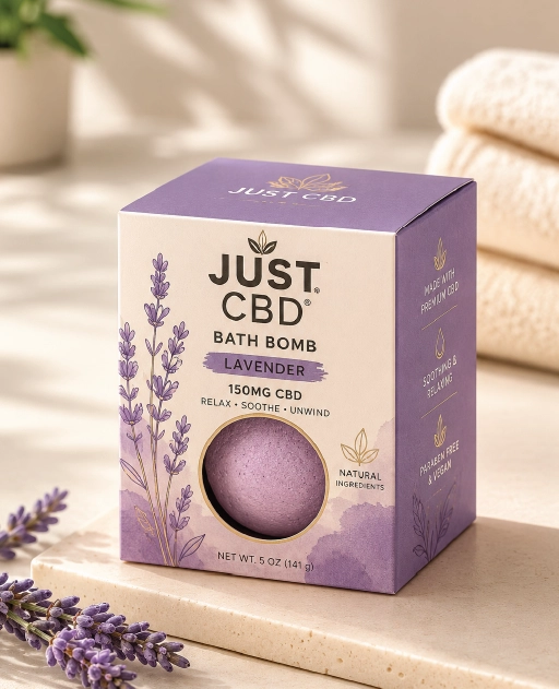 Custom CBD Bath Bomb Boxes