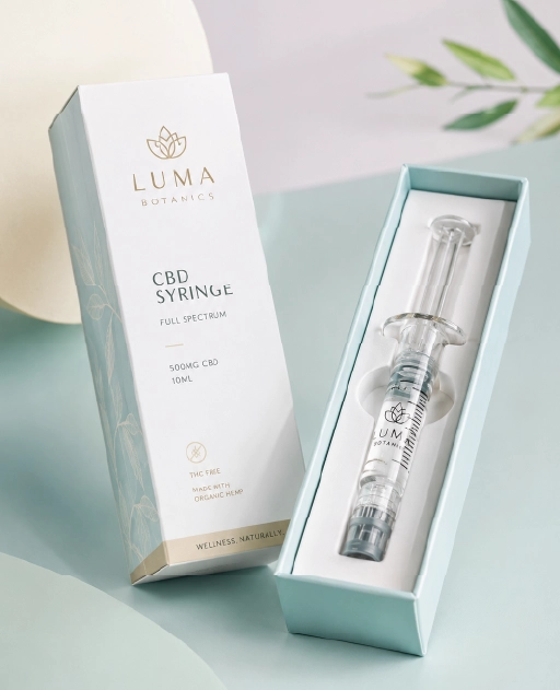 Custom CBD Syringe Boxes