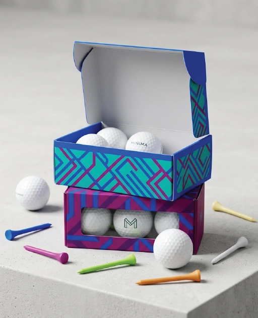 Custom Golf Ball Packaging Boxes