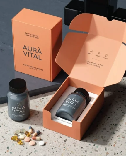Custom Vitamin Packaging Boxes