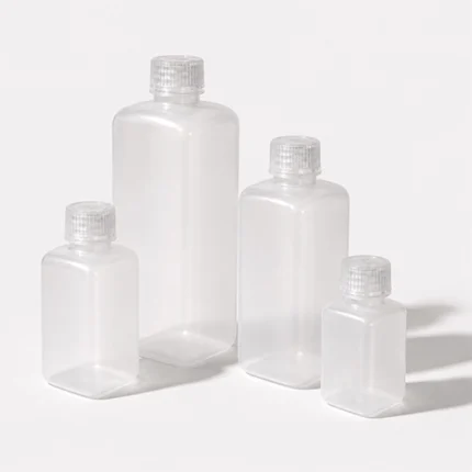 Custom LDPE Square Bottles
