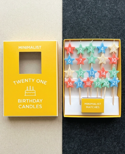 Custom 16 Wishes Candles Boxes