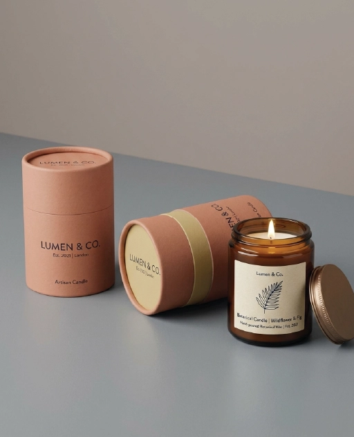 Custom Candle Tube Packaging