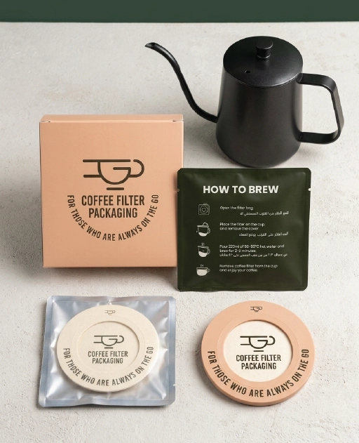 Custom Coffee Filter Packaging