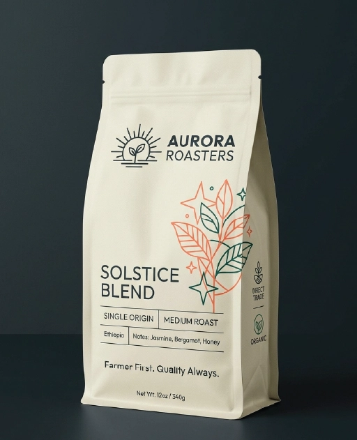 Custom Stand Up Coffee Bags