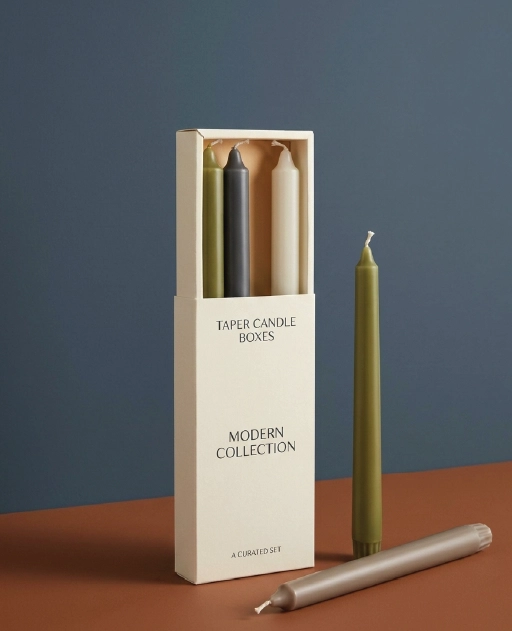 Custom Taper Candle Boxes