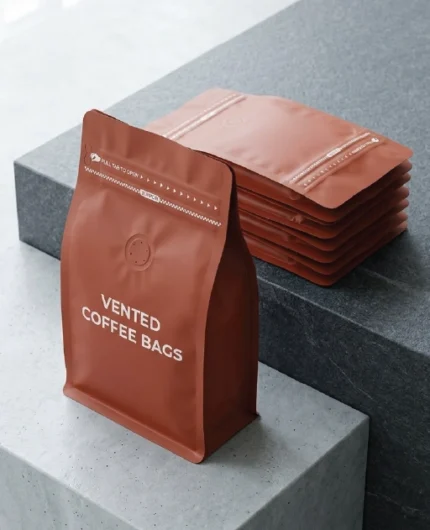 Custom Vented Coffee Bags